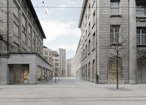 Wettbewerb UBS Hauptsitz Zürich - 2013